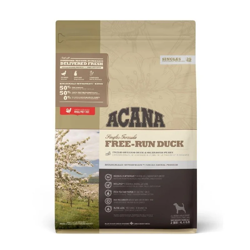 Acana Free Run Duck, Dry Dog Food - For All Breeds & Ages