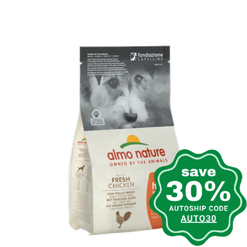 Almo Nature - Dry Food for Small Dogs - Holistic - Chicken - 2KG (min. 3 packs)