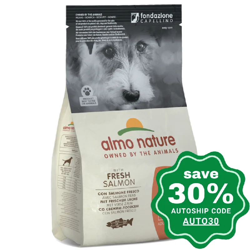 Almo Nature - Dry Food for Small Dogs - Holistic - Salmon - 2KG (min. 3 packs)