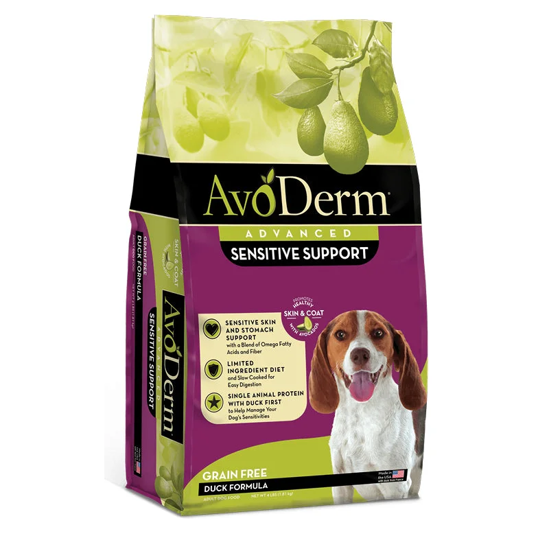 Avoderm Advanced Sensitive Support Grain Free Duck Recipe Adult Dry Dog Food