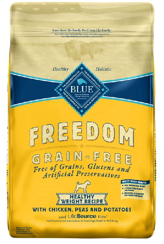 Blue Buffalo Freedom Adult Healthy Weight Chicken Recipe Dry Dog Food