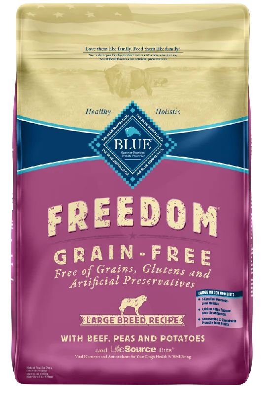 Blue Buffalo Freedom Large Breed Adult Beef Recipe Dry Dog Food