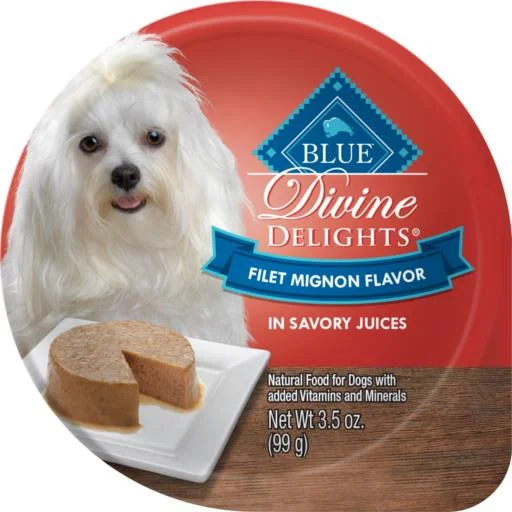 Blue Buffalo Divine Delights Pate Filet Mignon Flavor