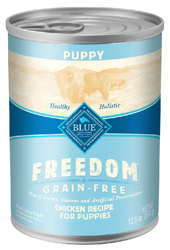 Blue Buffalo Freedom Grain Free Chicken Recipe Puppy Canned Dog Food