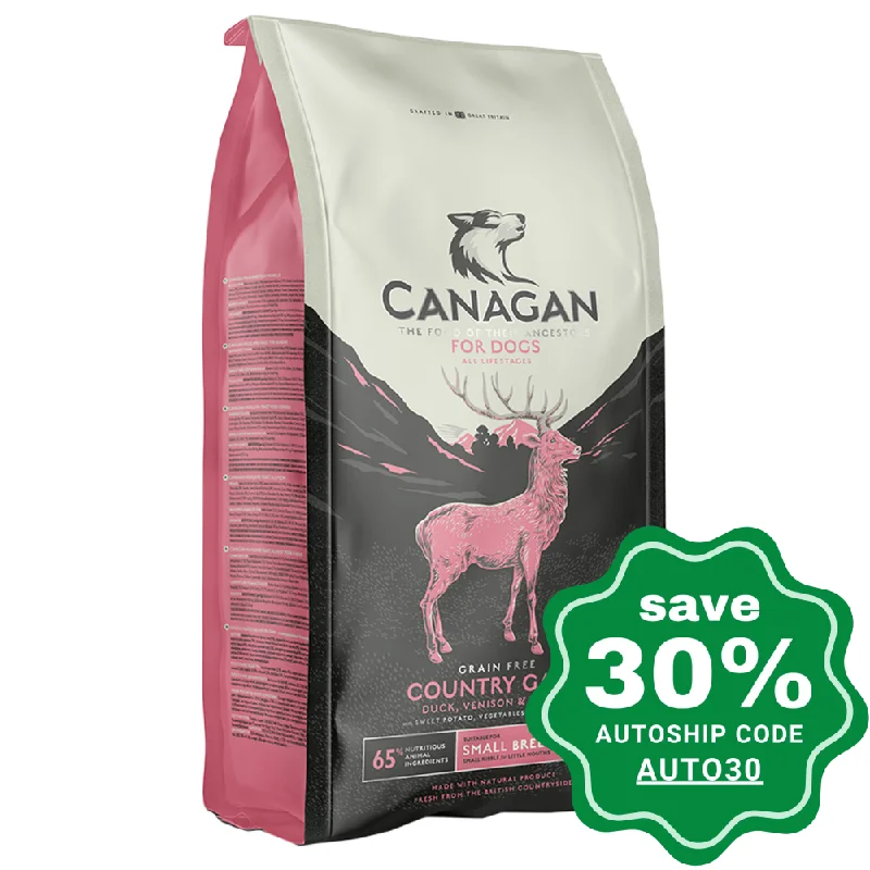 Canagan - Grain Free Dry Dog Food - Small Breed Country Game - 6KG