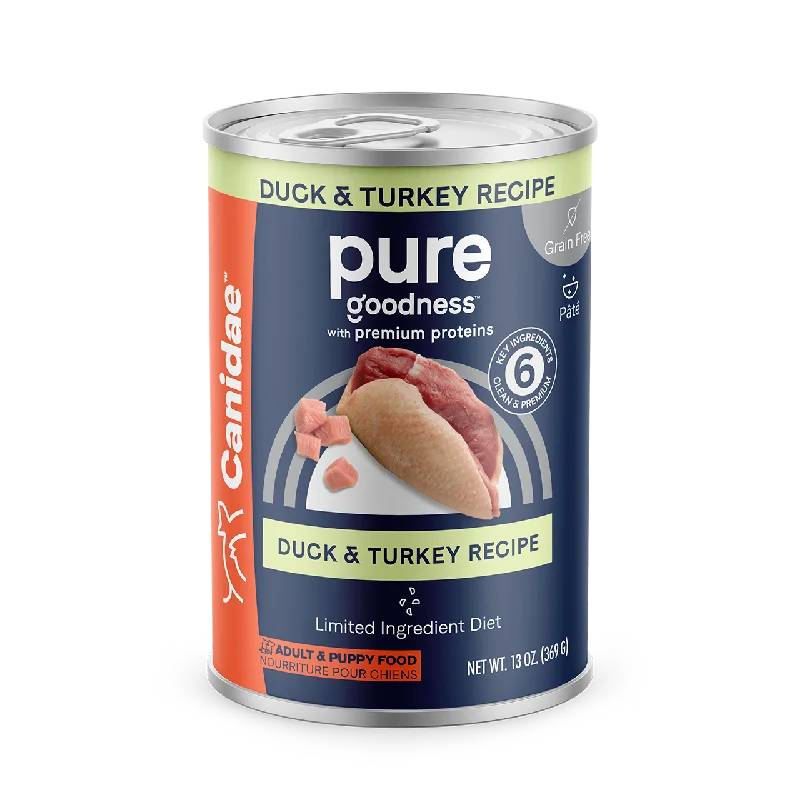 Canidae PURE Grain Free Duck & Turkey Recipe Canned Dog Food