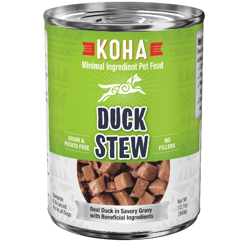 KOHA Grain & Potato Free Duck Stew Canned Dog Food