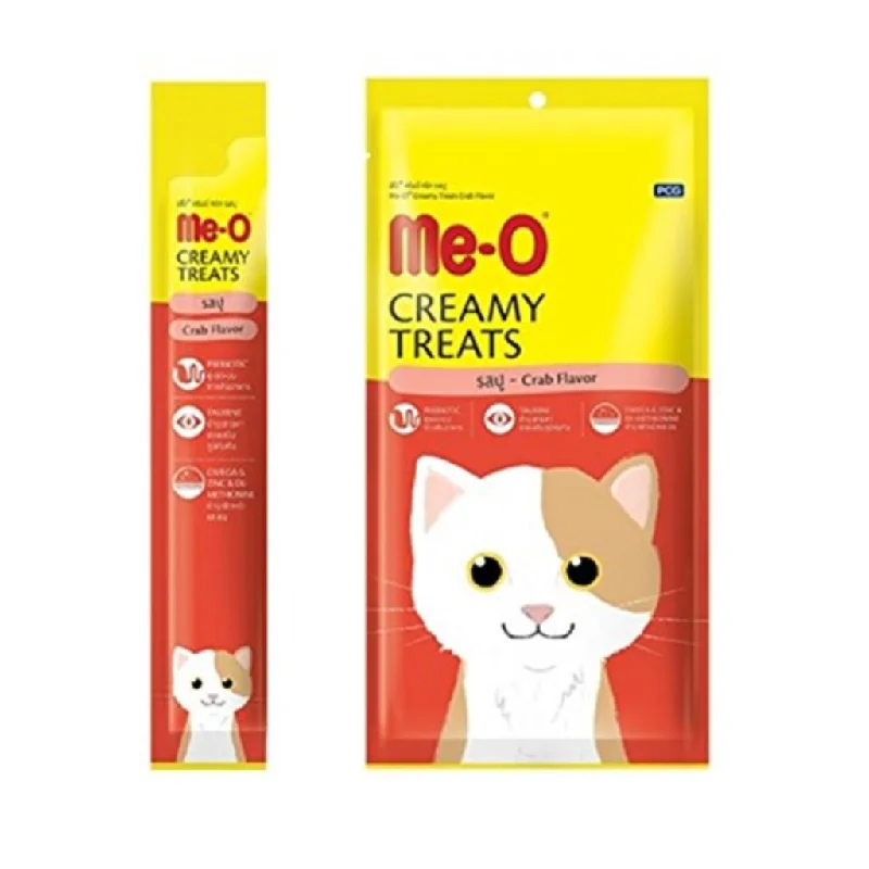 Meo Creamy Treats in Crab Flavour