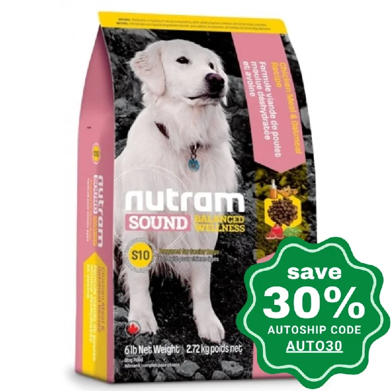 Nutram - S10 Nutram Sound Balanced Wellness - Senior - 13.6KG