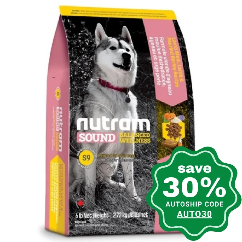 Nutram - S9 Nutram Sound Balanced Wellness - Lamb Recipe for Adult - 13.6KG