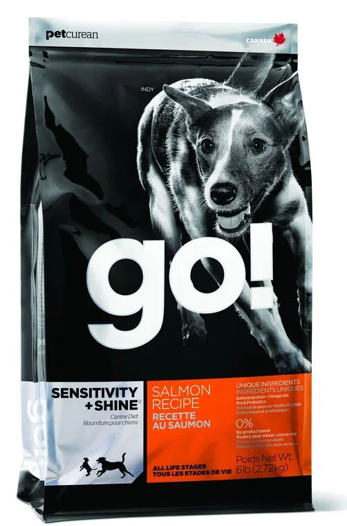 Petcurean Go! Sensitivity and Shine Salmon Dry Dog Food