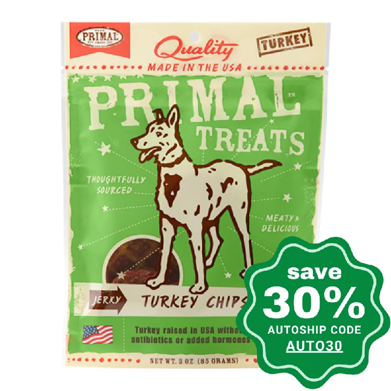 Primal - Treats - Jerky Turkey Chips - 3OZ