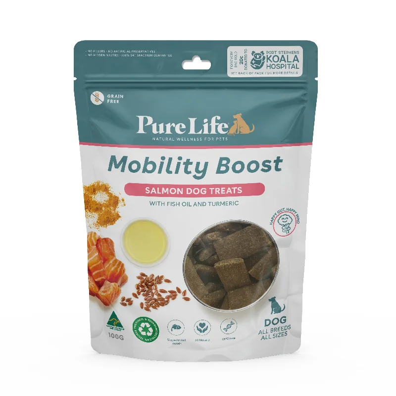 Pure Life Mobility Boost Salmon Treats for Dogs 100g