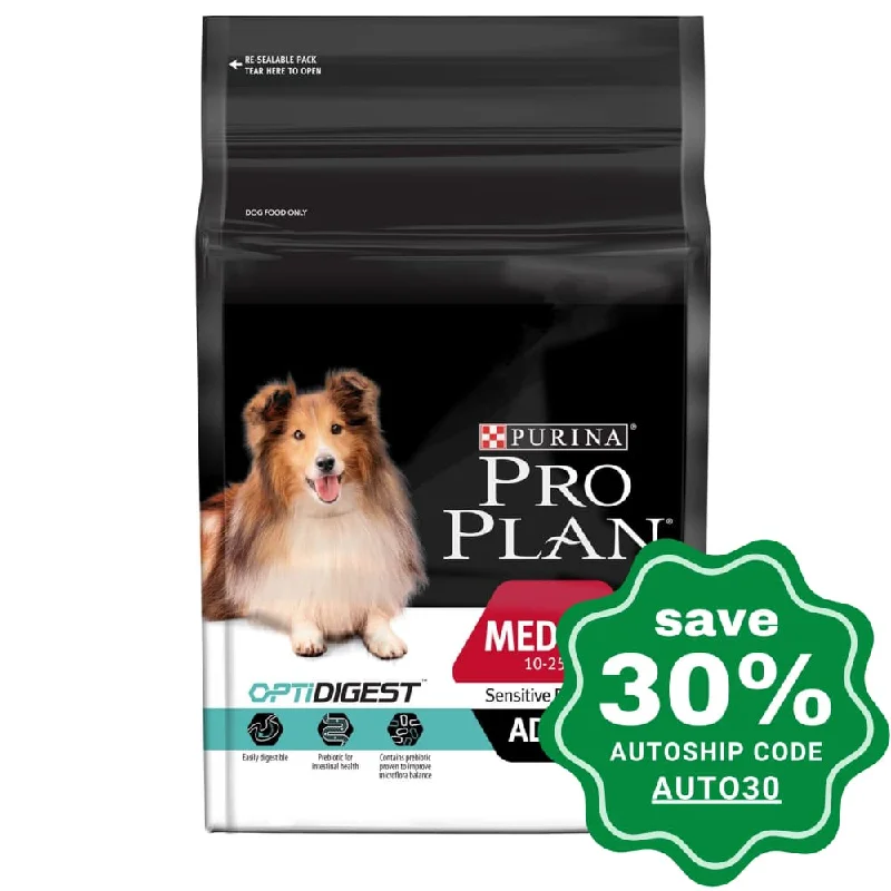 Purina - Pro Plan - Medium Adult OptiDigest Dry Dog Food - Lamb - 2.5KG