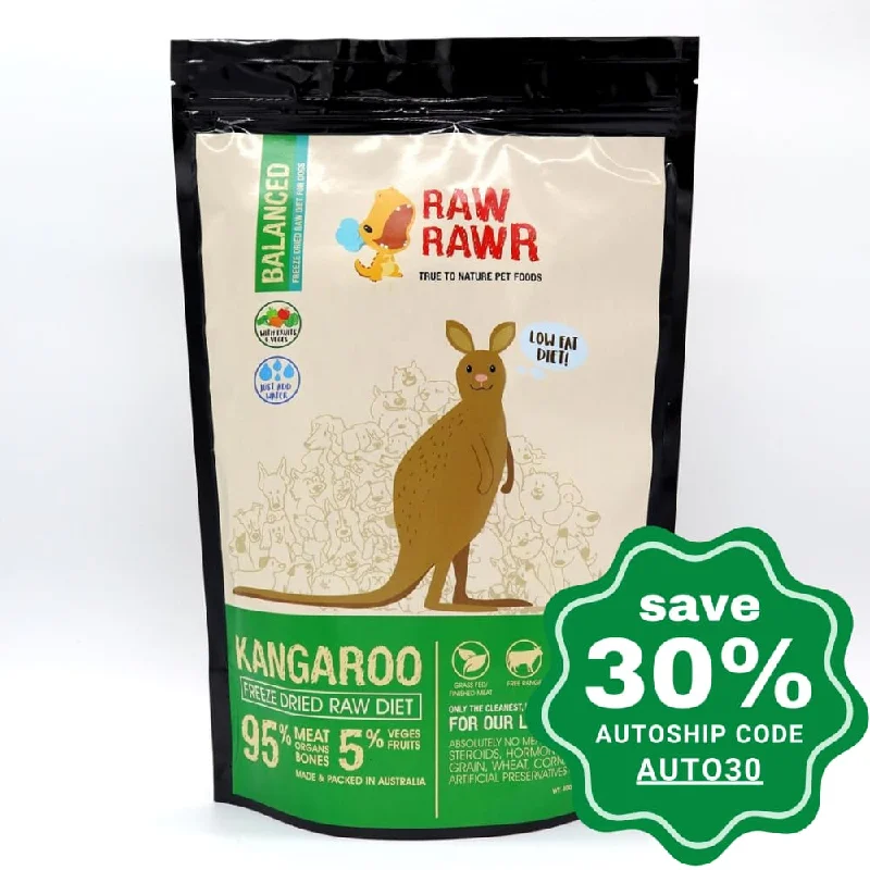 Raw Rawr - Freeze Dried Dog Food - Kangaroo - 400G