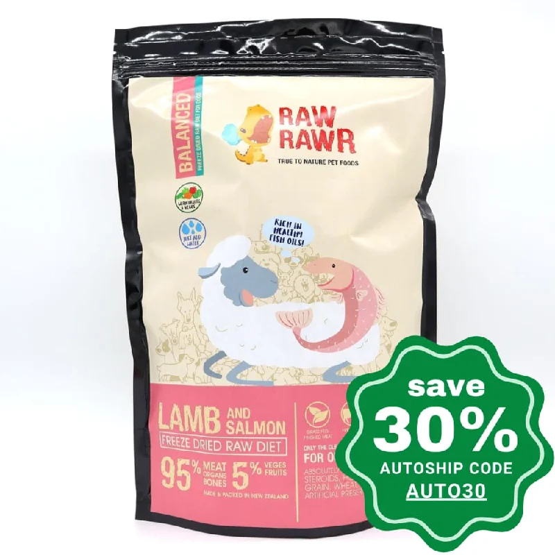 Raw Rawr - Freeze Dried Dog Food - Lamb & Salmon - 1.2KG