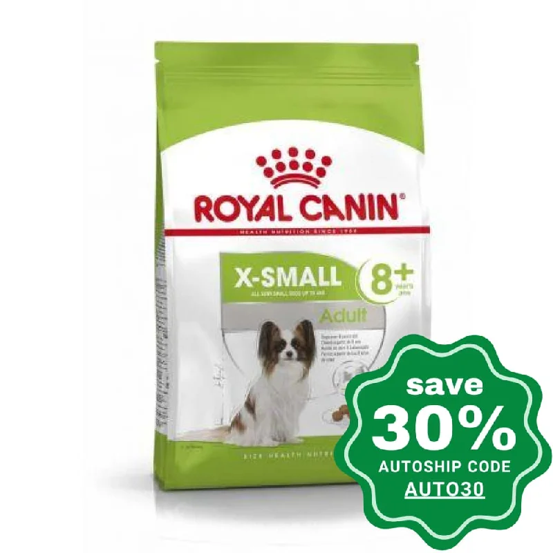 Royal Canin - X-Small Adult Dog Food 8+ - 3KG