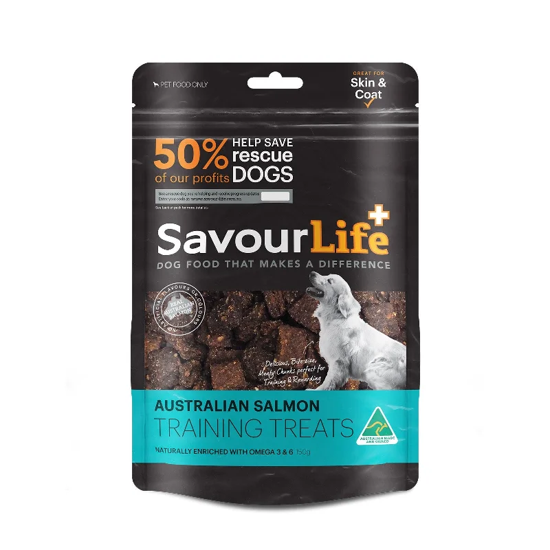 SavourLife Australian Salmon Training Dog Treats 150g