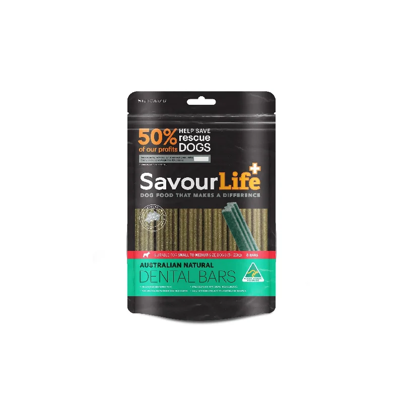 SavourLife Australian Natural Dental Bars Small to Medium Dog Treats