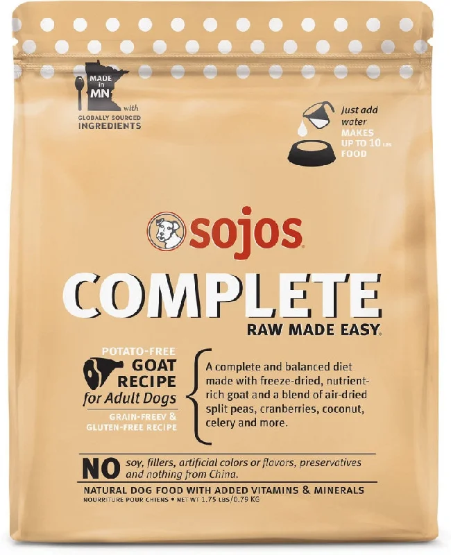 Sojos Goat Complete Dog Food Mix