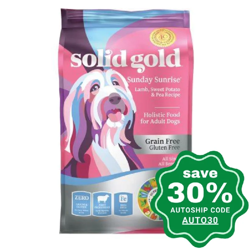 Solid Gold - Grain Free Dry Dog Food - Adult - Sunday Sunrise with Lamb - 4LB