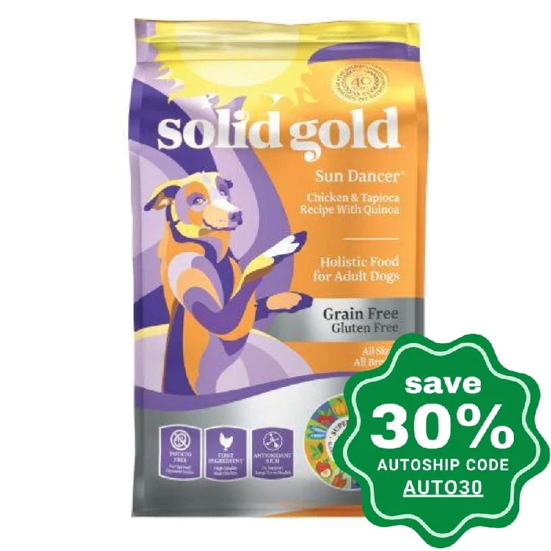 Solid Gold - Grain Free Dry Dog Food - All Life Stages - Sun Dancer with Chicken - 24LB