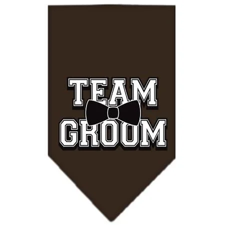 Team Groom Screen Print Bandana