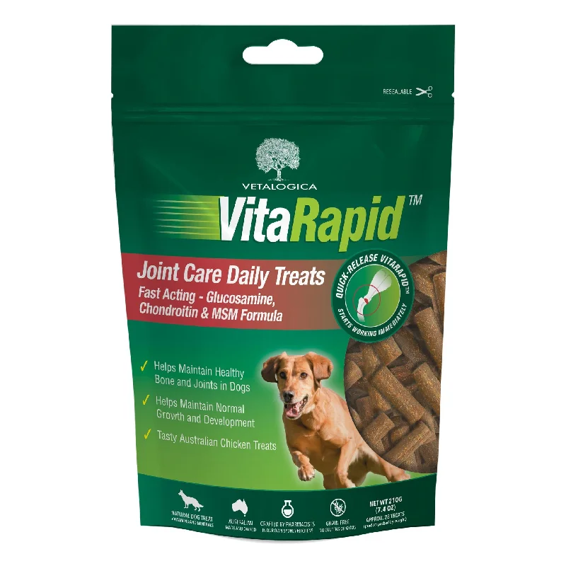 Vetalogica VitaRapid Joint Care Daily Dog Treats 210g