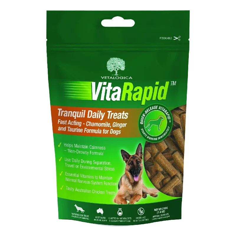 Vetalogica VitaRapid Tranquil Daily Dog Treats 210g