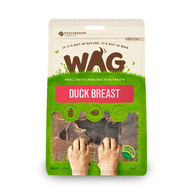 Wag Duck Breast Dog Treats 200g***