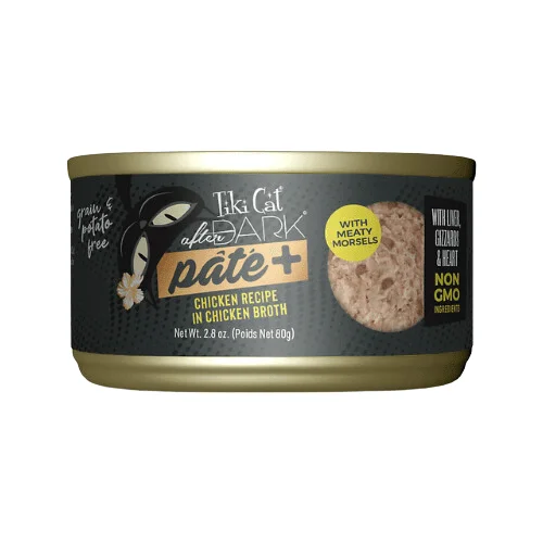 Canned Cat Food - AFTER DARK PATE+, Chicken Recipe