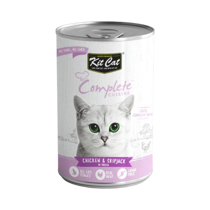 Canned Cat Food - Complete CUISINE - Chicken & Skipjack In Broth - 150 g