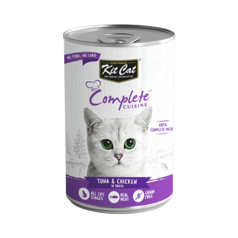 Canned Cat Food - Complete CUISINE - Tuna & Chicken In Broth - 150 g