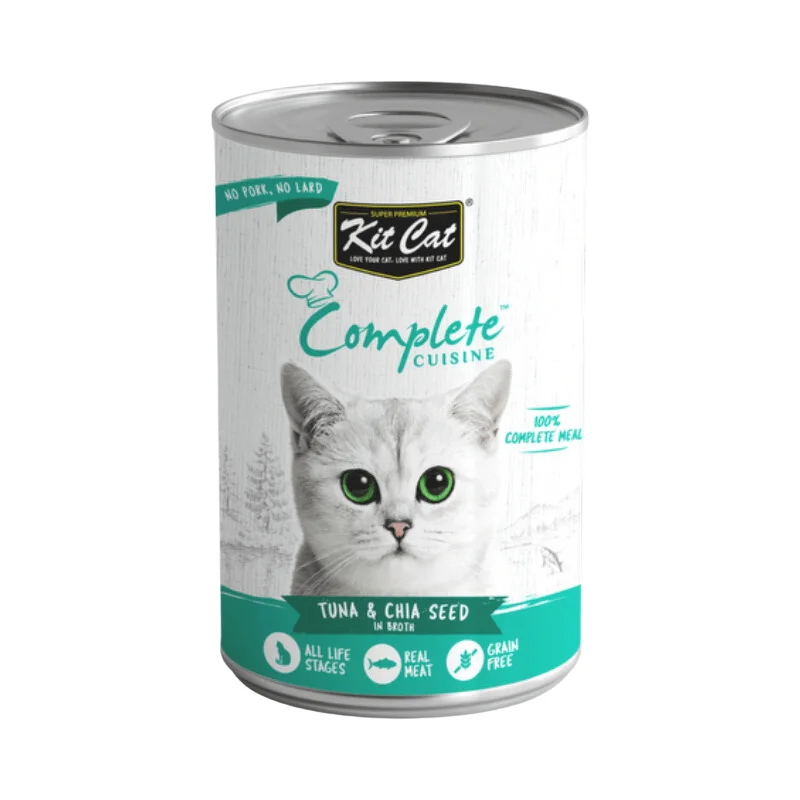 Canned Cat Food - Complete CUISINE - Tuna & Chia Seed In Broth - 150 g