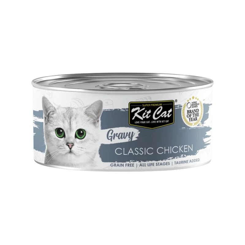 Canned Cat Food - Gravy - Classic Chicken - 70 g