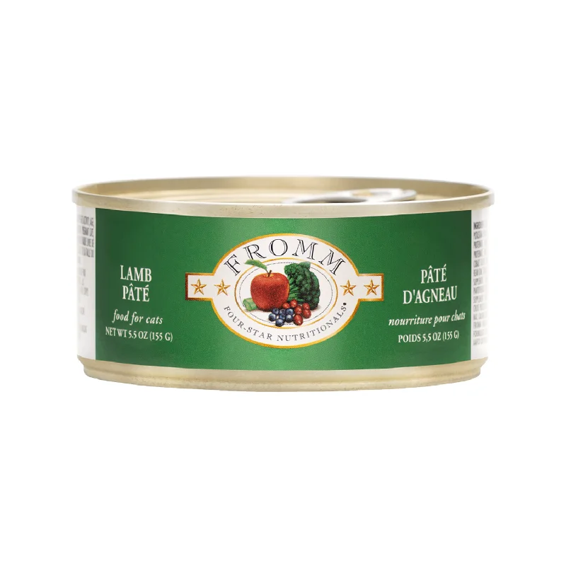 Canned Cat Food - FOUR STAR - Lamb Pâté - 5.5 oz