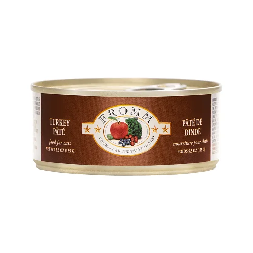 Canned Cat Food - FOUR STAR - Turkey Pâté - 5.5 oz