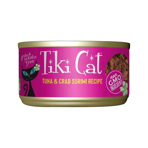 Canned Cat Food - Lanai GRILL - Tuna & Crab Surimi Recipe