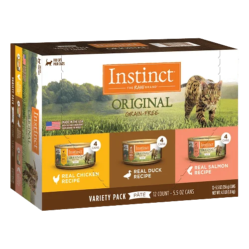 Canned Cat Food - ORIGINAL - Variety Pack - case of 12