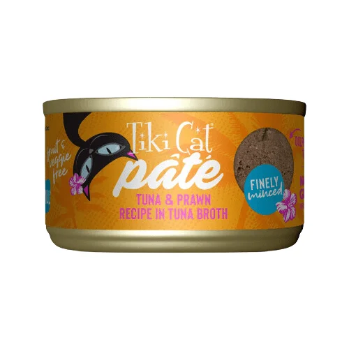 Canned Cat Food - GRILL - Tuna & Prawn Pate - 2.8 oz