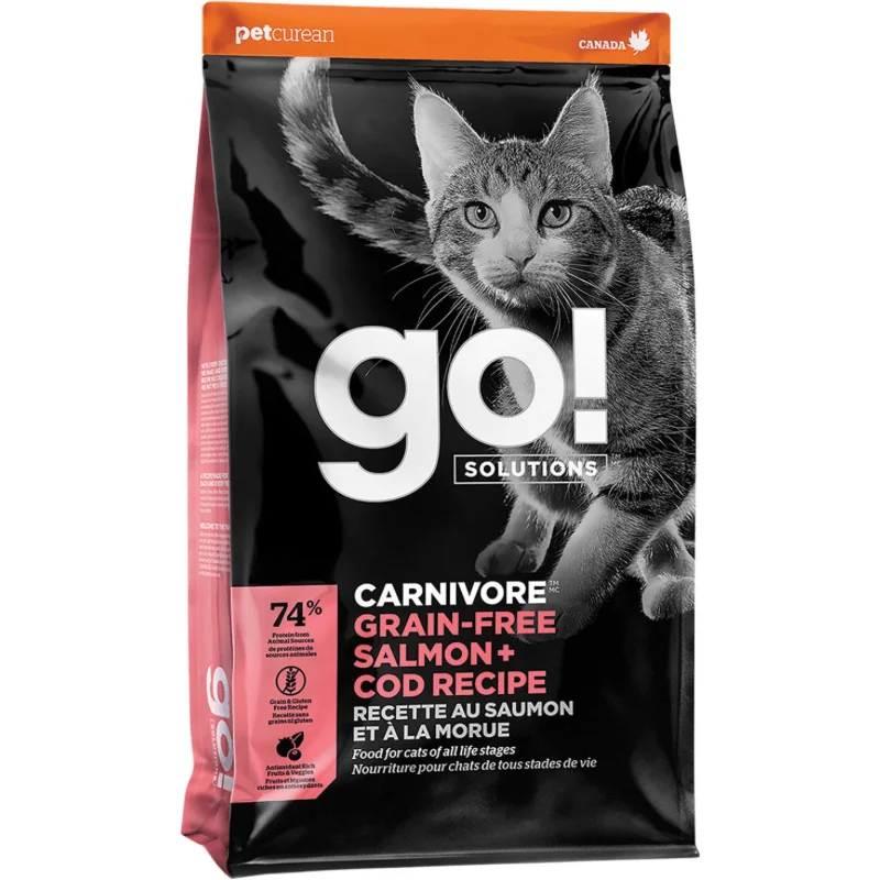 Dry Cat Food - CARNIVORE, Grain-Free Salmon + Cod Recipe