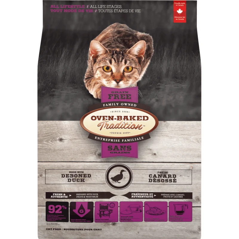 Dry Cat Food - Grain Free Duck - All Life Stages