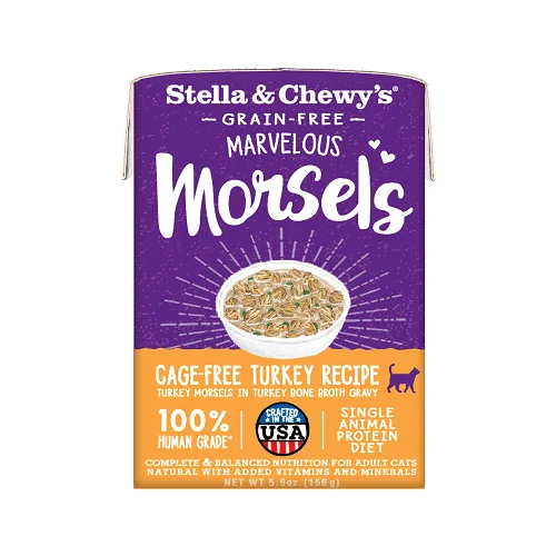 Wet Cat Food - Morsels - Turkey - 5.5 oz