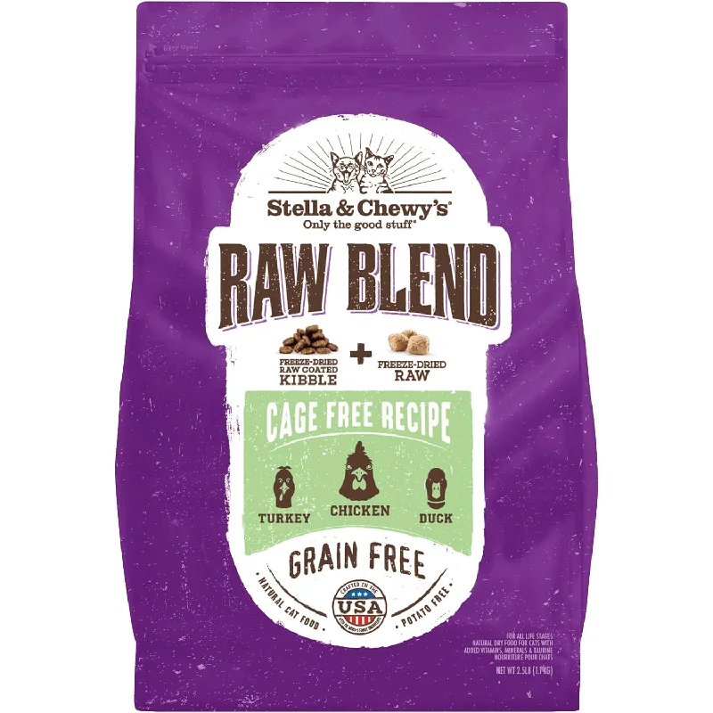 Dry Cat Food - Raw Blend - Cage Free Poultry Recipe