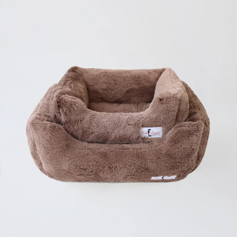 Bella Dog Bed: Mocha