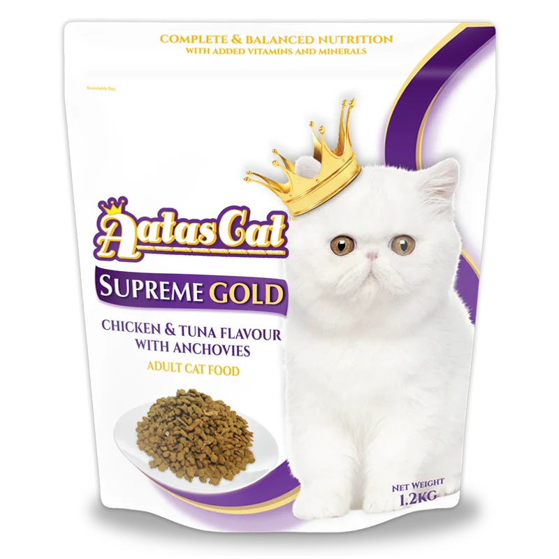 Aatas Cat Adult Supreme Gold Chicken & Tuna with Anchovies 1.2kg