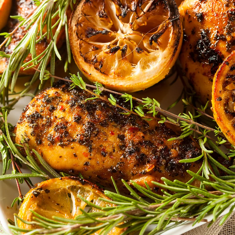 Chicken Breast (Raw) ~ Lemon Pepper Marinated