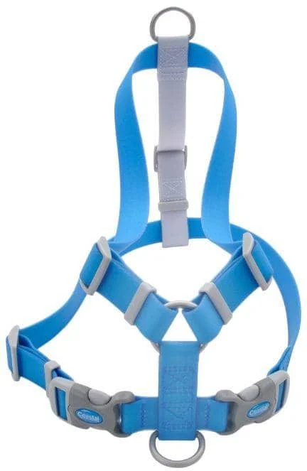 Coastal Pet Pro Waterproof Dog Harness 3/4"- Aqua - X-Small