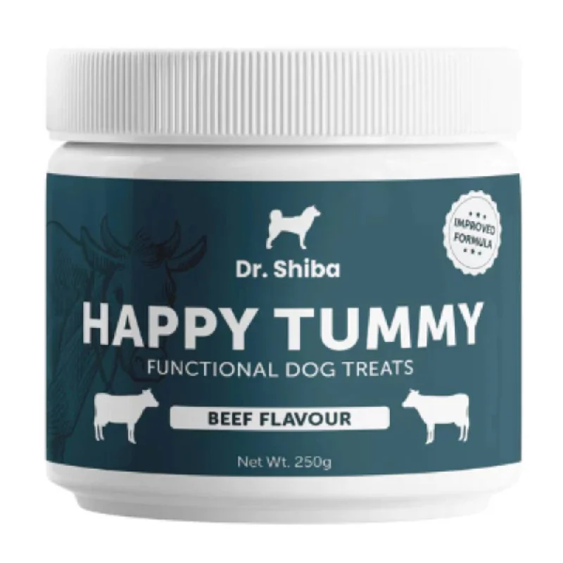 Dr. Shiba Dog Treats Supplement Happy Tummy Beef 250g