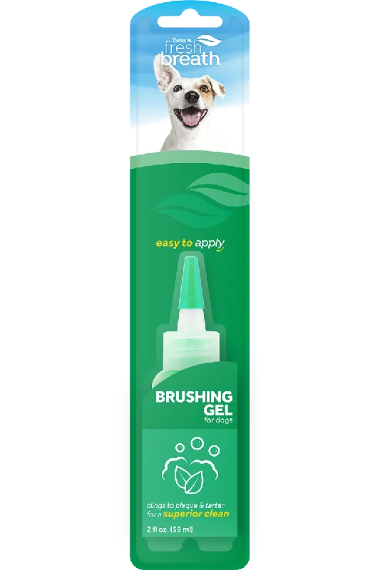 Tropiclean Fresh Breath Dental & Oral Care Brushing Gel for Dogs (59mL)